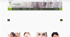 Desktop Screenshot of myorganic.com.au